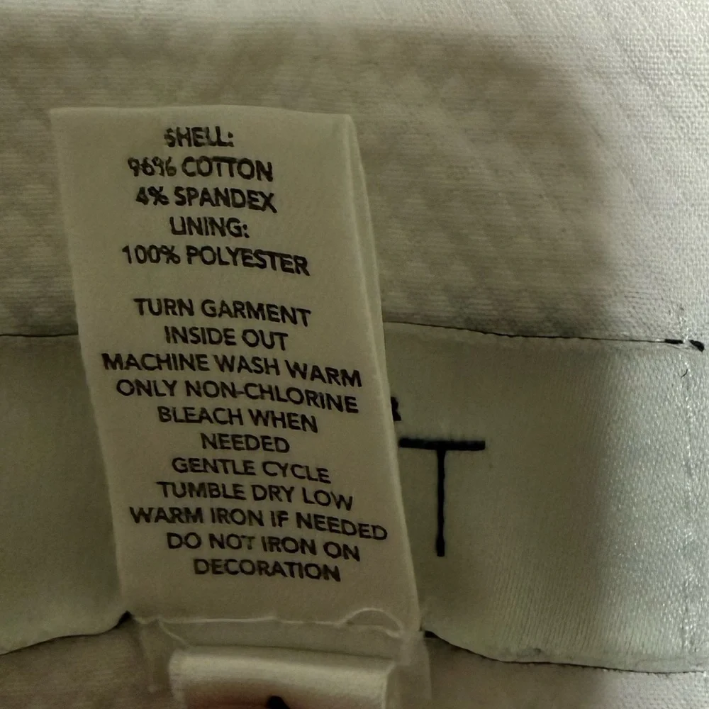 Ann Taylor LOFT White Sleeveless Sheath Dress - Beaded Floral Hem - Size 0 - Picture 8 of 8